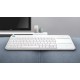 Logitech K400 Plus - Teclado (RF inalámbrico, QWERTY, Inalámbrico, USB, Batería)