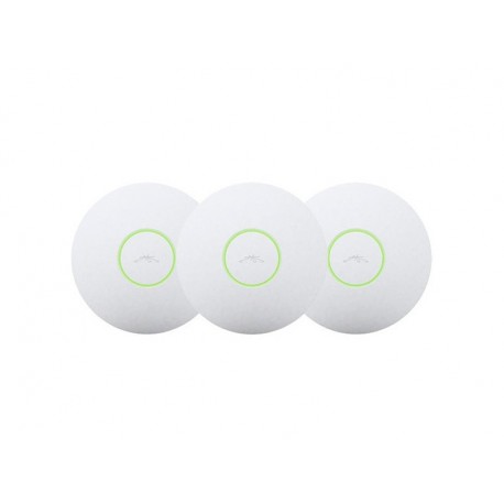 Ubiquiti - Punto Acceso UniFi interior - Largo Alcance - PoE - Pack3